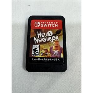 Hello Neighbor - Nintendo Switch Game Only - Tested And Working Good Condition